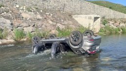 Erzurum’da otomobil dereye uçtu: 3 kişi öldü