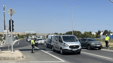 Tekirdağ kara yolunda 81 ekip, 455 polis görev yapmaya başladı
