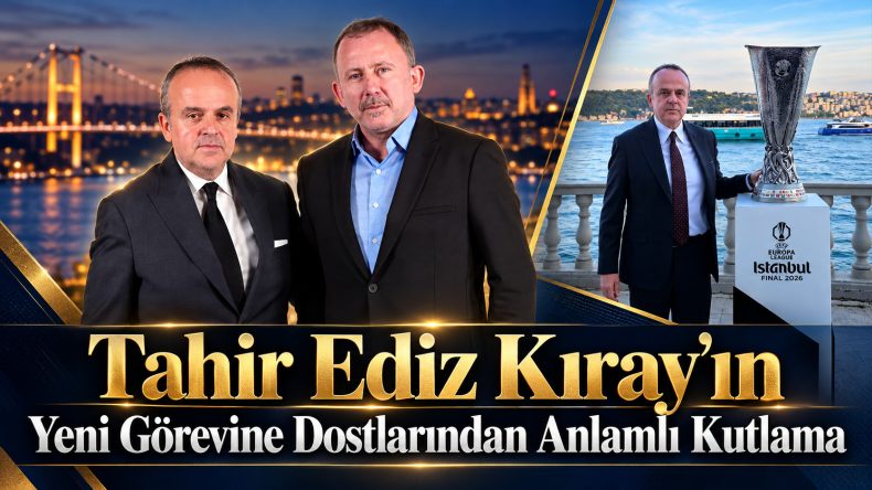 Tahir Ediz Kıray’ın Yeni Görevine Dostlarından Anlamlı Kutlama